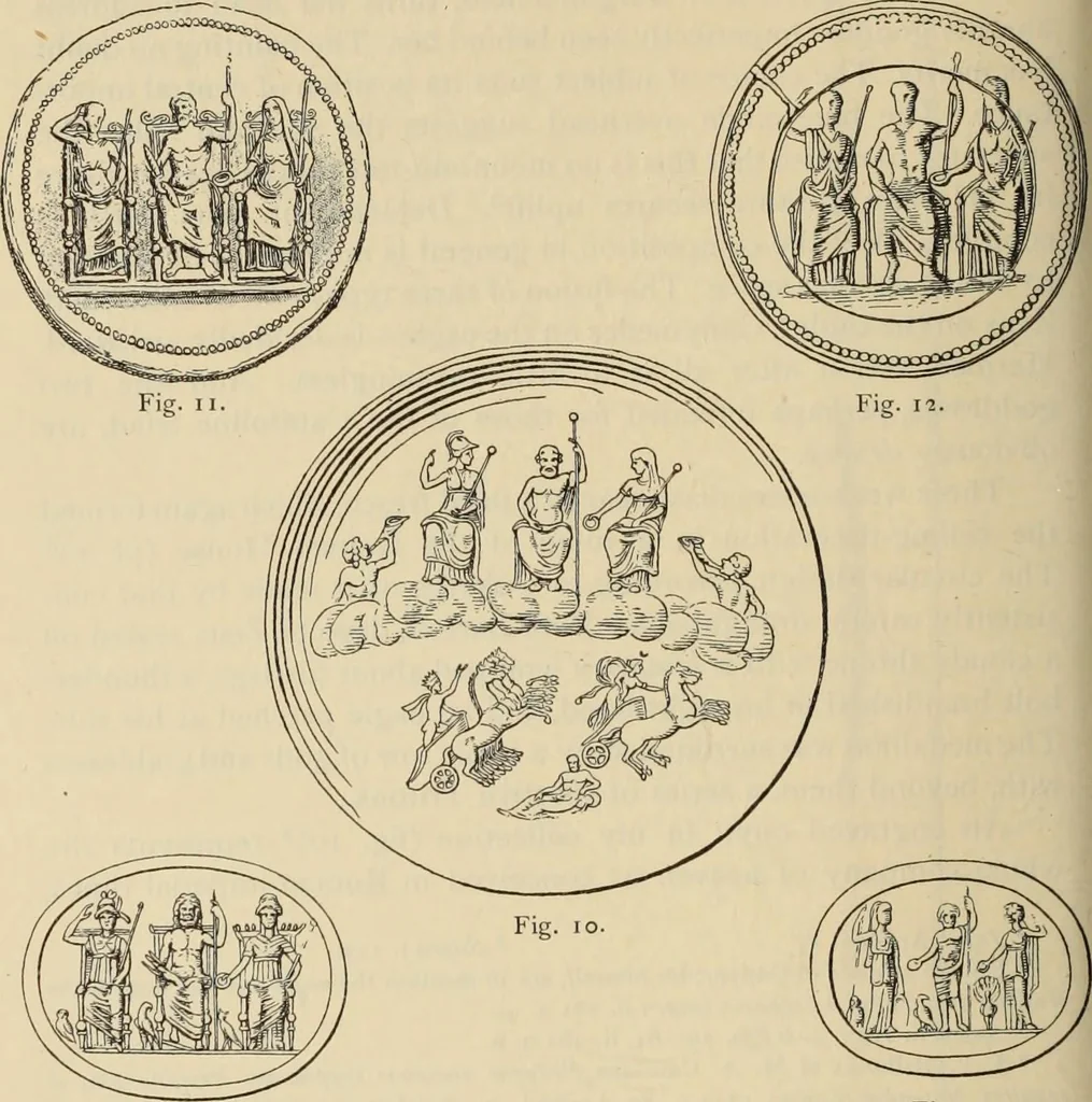 An illustration from Zeus : a study in ancient religion, 1914, leaf 87