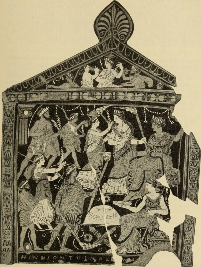 An illustration from Zeus : a study in ancient religion, 1914, leaf 892