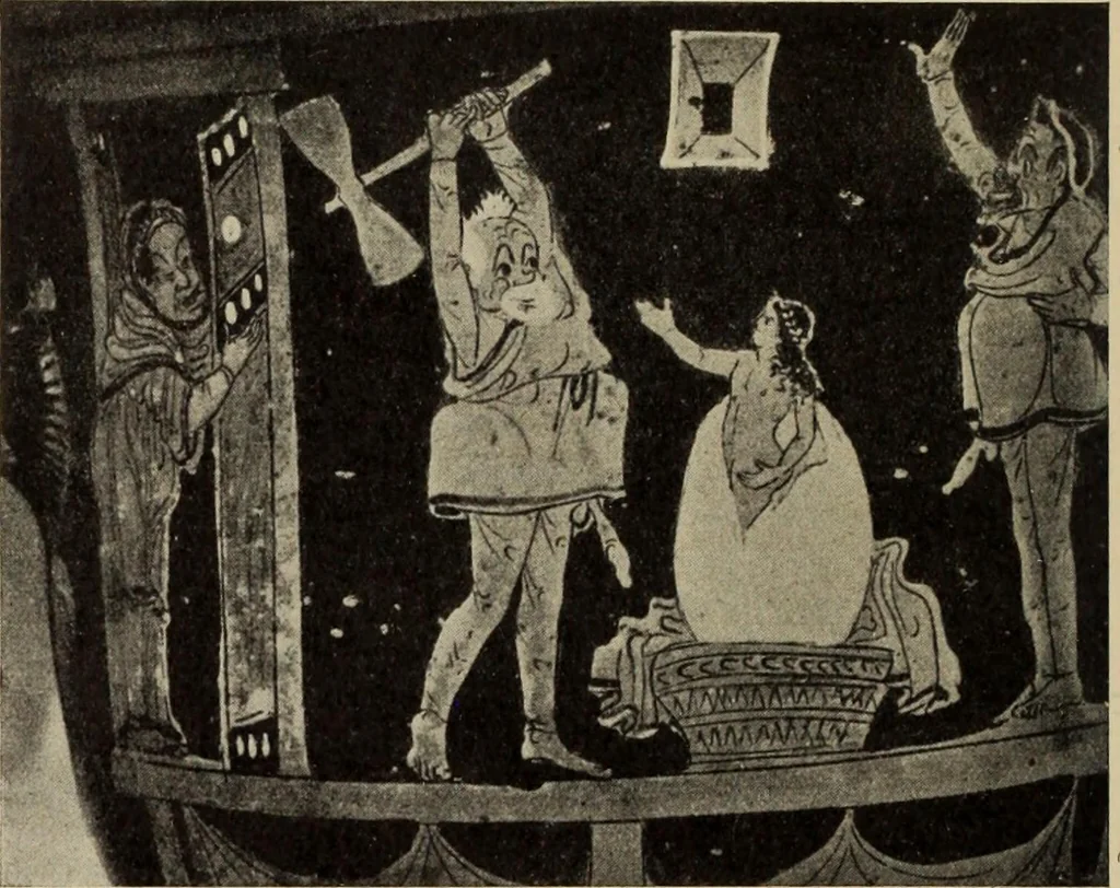An illustration from Zeus : a study in ancient religion, 1914, leaf 909