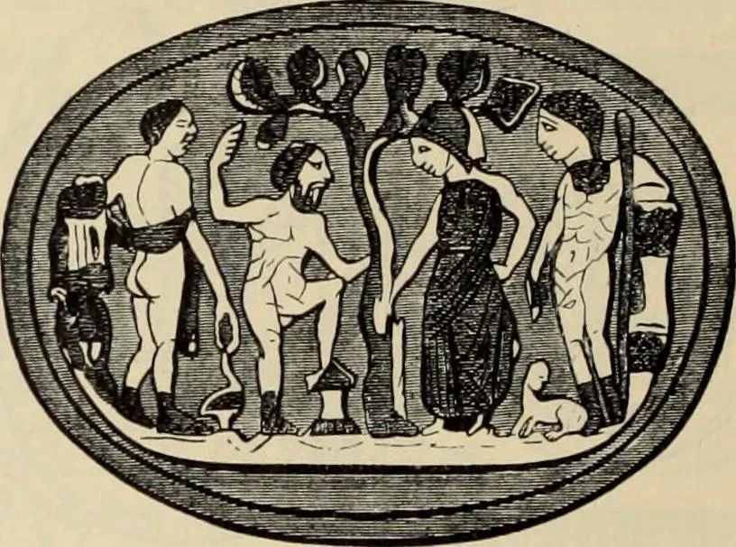 An illustration from Zeus : a study in ancient religion, 1914, leaf 927