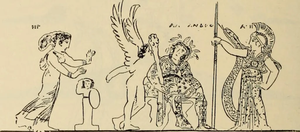 An illustration from Zeus : a study in ancient religion, 1914, leaf 941