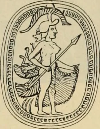 An illustration from Zeus : a study in ancient religion, 1914, leaf 980