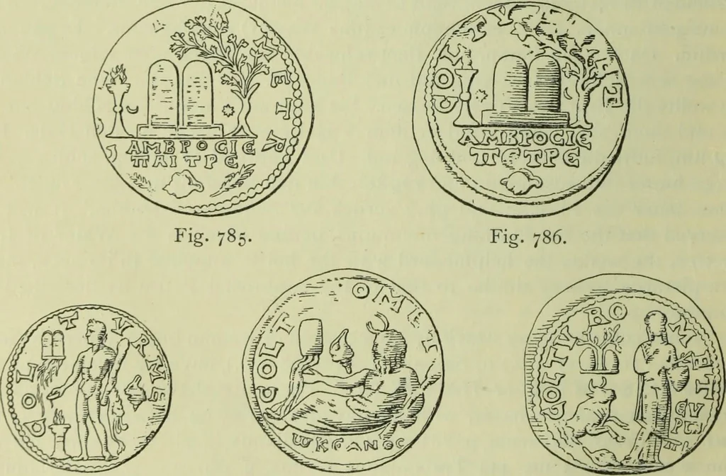 An illustration from Zeus : a study in ancient religion, 1914, leaf 13