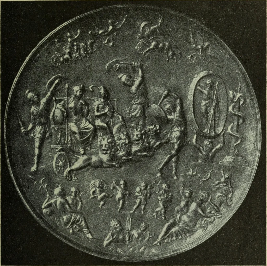 An illustration from Zeus : a study in ancient religion, 1914, leaf 186