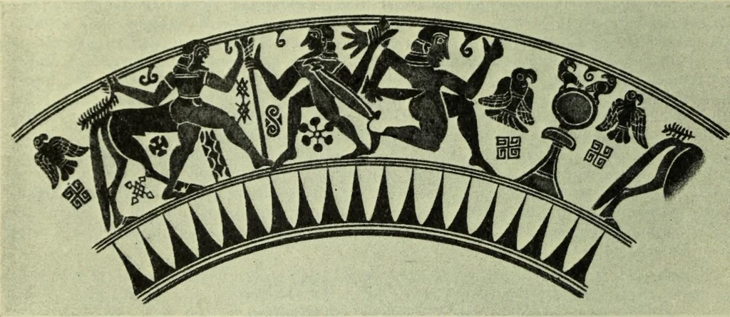 An illustration from Zeus : a study in ancient religion, 1914, leaf 203