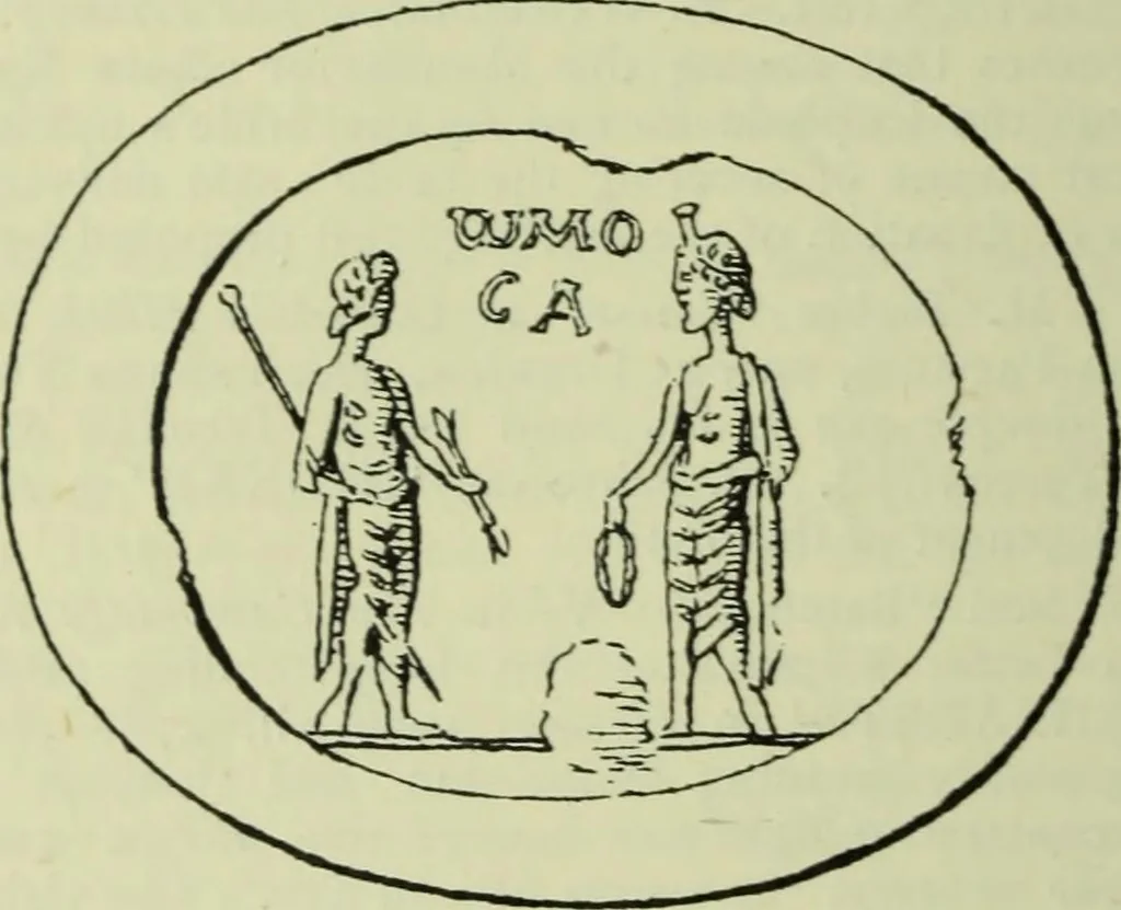 An illustration from Zeus : a study in ancient religion, 1914, leaf 209