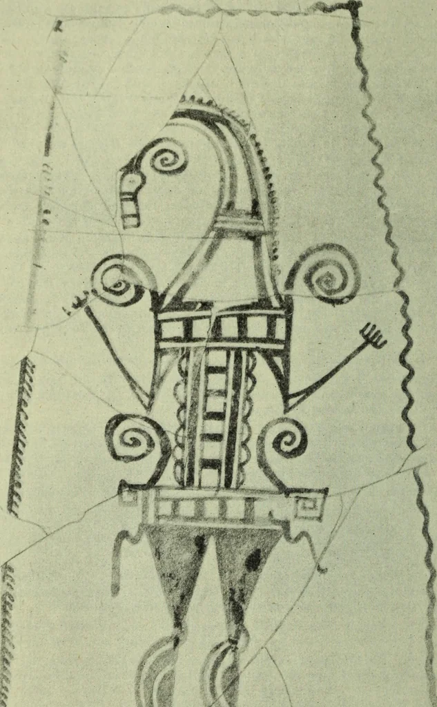 An illustration from Zeus : a study in ancient religion, 1914, leaf 241