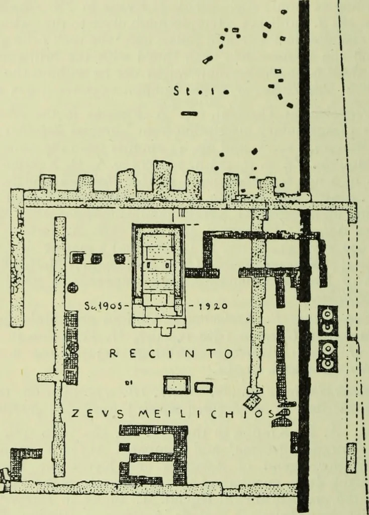 An illustration from Zeus : a study in ancient religion, 1914, leaf 251