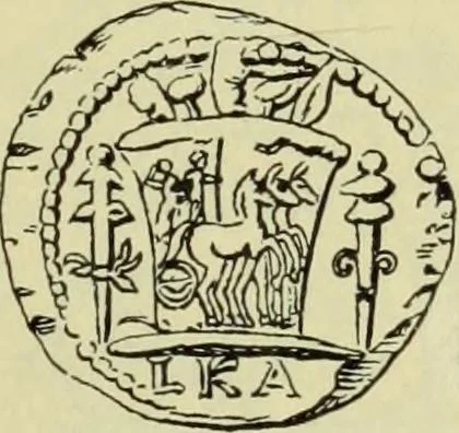 An illustration from Zeus : a study in ancient religion, 1914, leaf 26