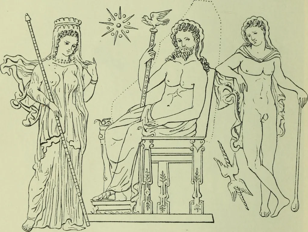 An illustration from Zeus : a study in ancient religion, 1914, leaf 83