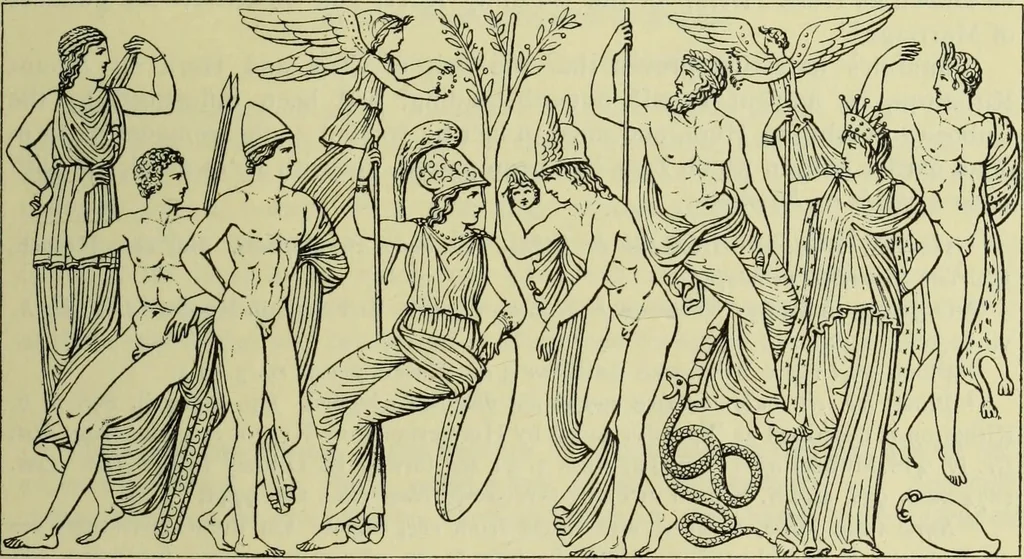 An illustration from Zeus : a study in ancient religion, 1914, leaf 84