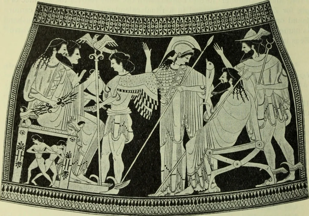 An illustration from Zeus : a study in ancient religion, 1914, leaf 91