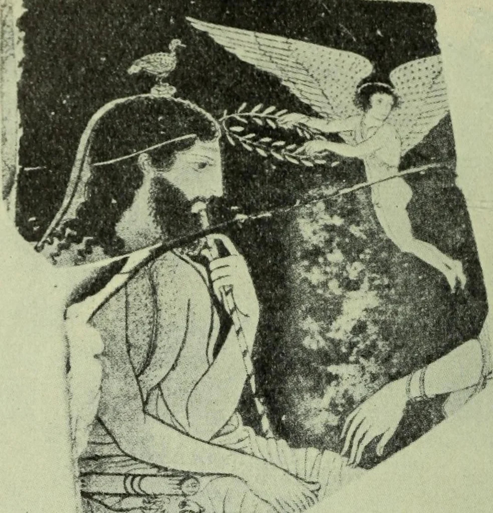 An illustration from Zeus : a study in ancient religion, 1914, leaf 95
