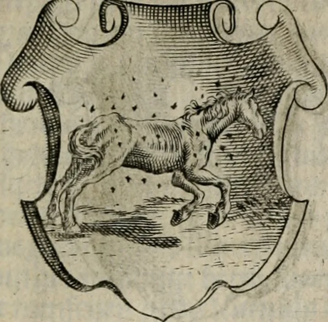 An illustration from Z. Heynsii Weg-wyser ter salicheyt : onder een sinnebeeld van des werelts beschryvinge den Christen wandelaer voorgestelt, 1629, leaf 92