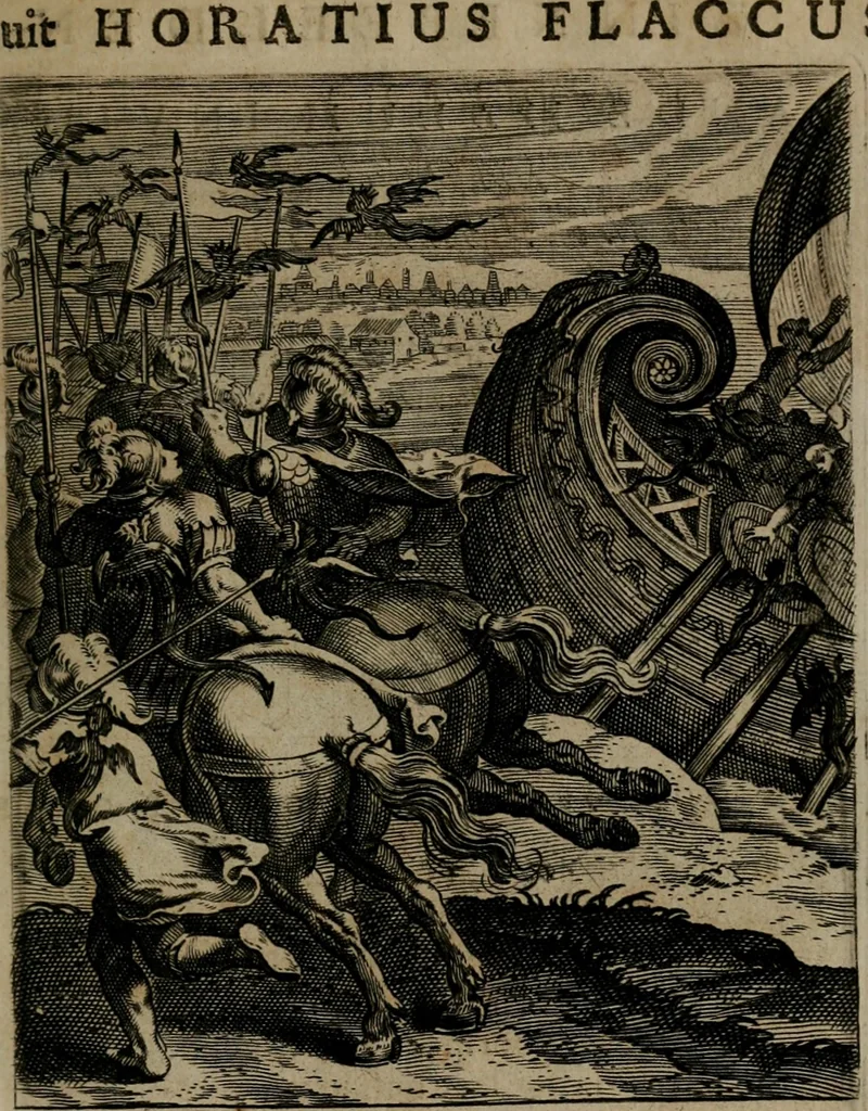 An illustration from Zinnebeelden, 1683, leaf 100