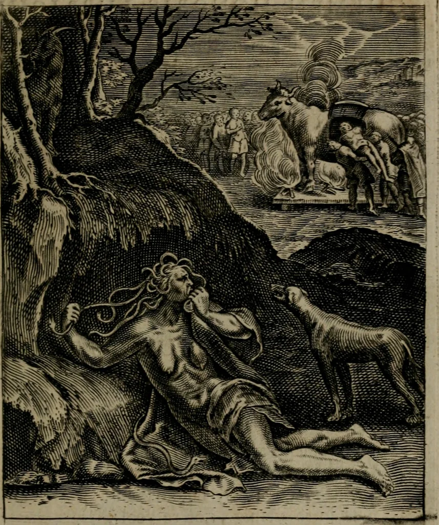 An illustration from Zinnebeelden, 1683, leaf 102