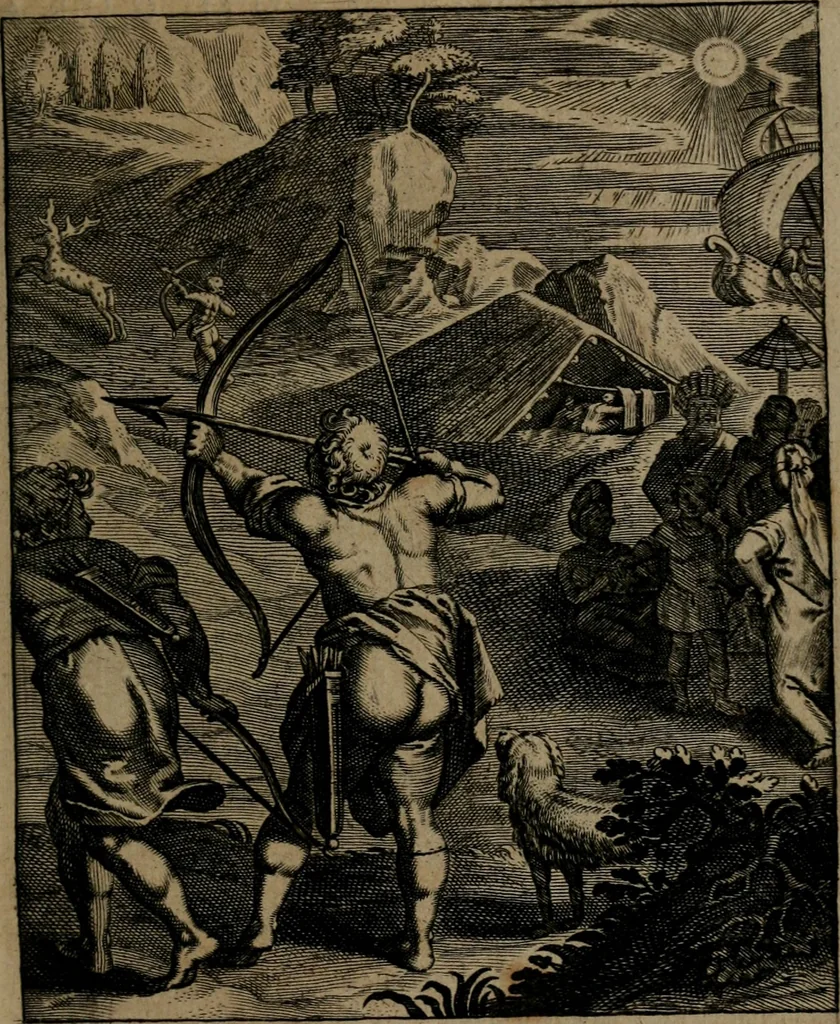 An illustration from Zinnebeelden, 1683, leaf 112