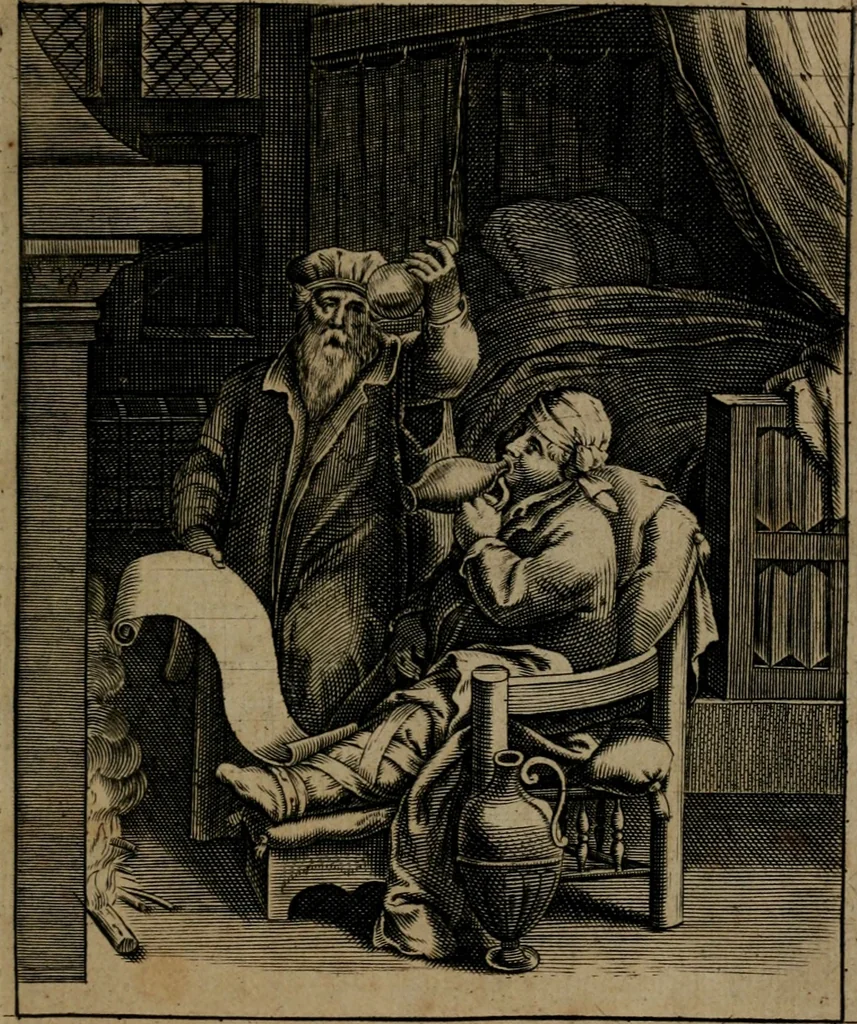 An illustration from Zinnebeelden, 1683, leaf 116
