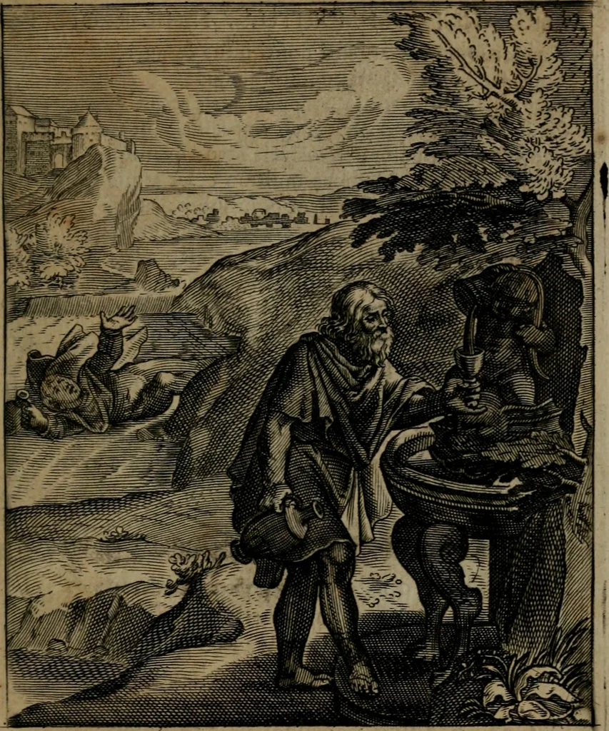 An illustration from Zinnebeelden, 1683, leaf 118