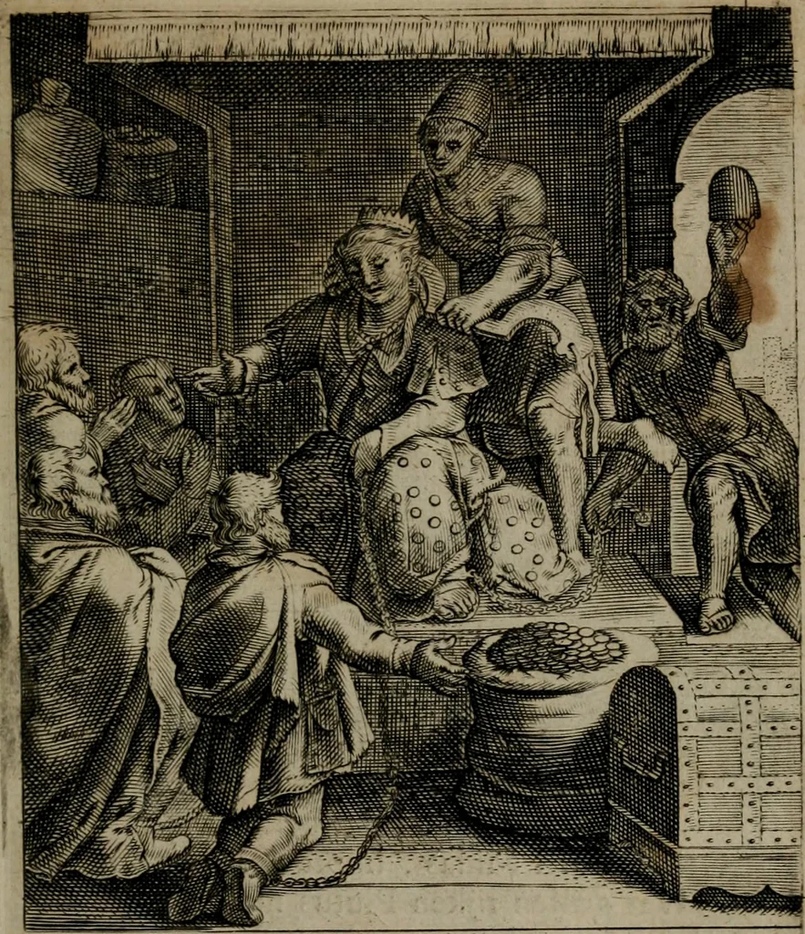 An illustration from Zinnebeelden, 1683, leaf 126