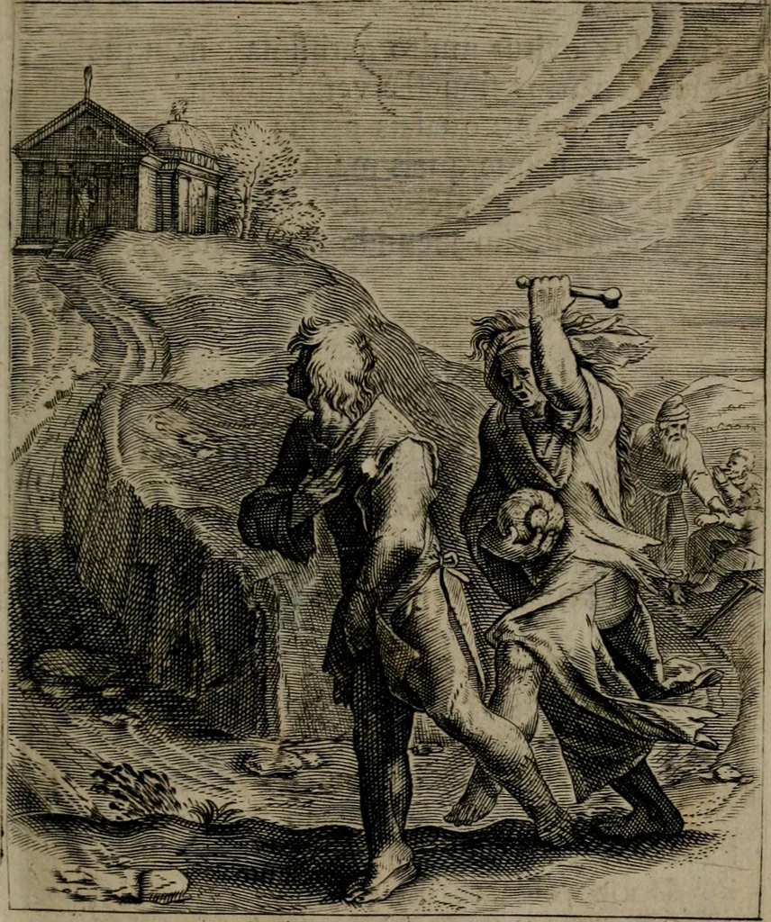 An illustration from Zinnebeelden, 1683, leaf 140
