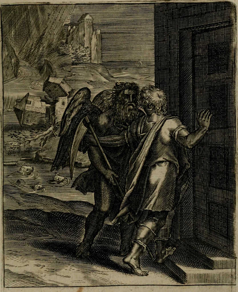 An illustration from Zinnebeelden, 1683, leaf 174