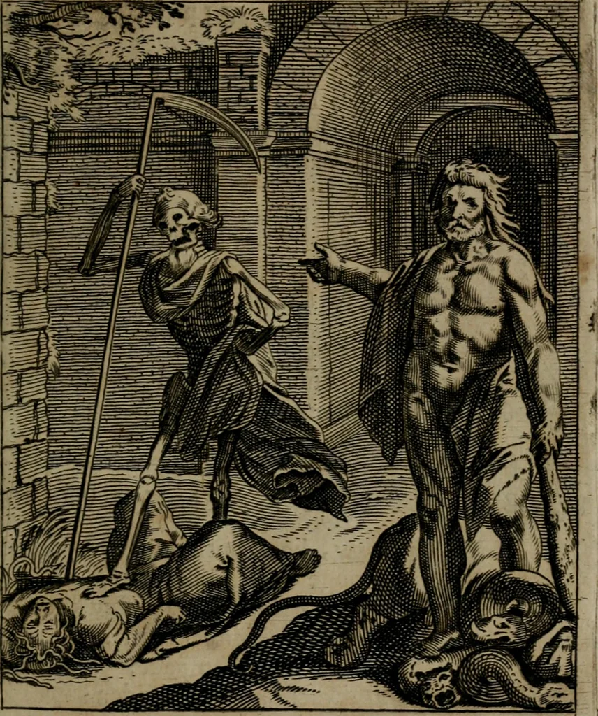 An illustration from Zinnebeelden, 1683, leaf 178