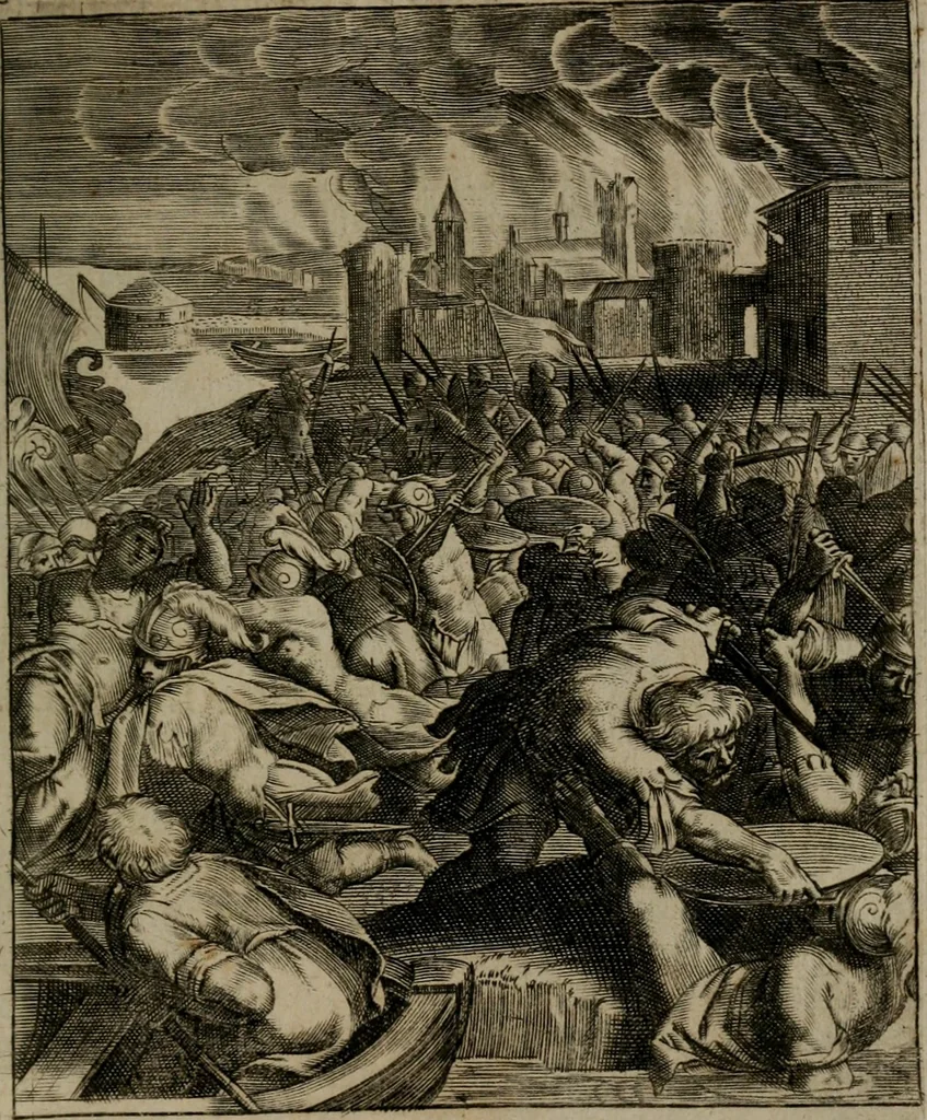 An illustration from Zinnebeelden, 1683, leaf 188