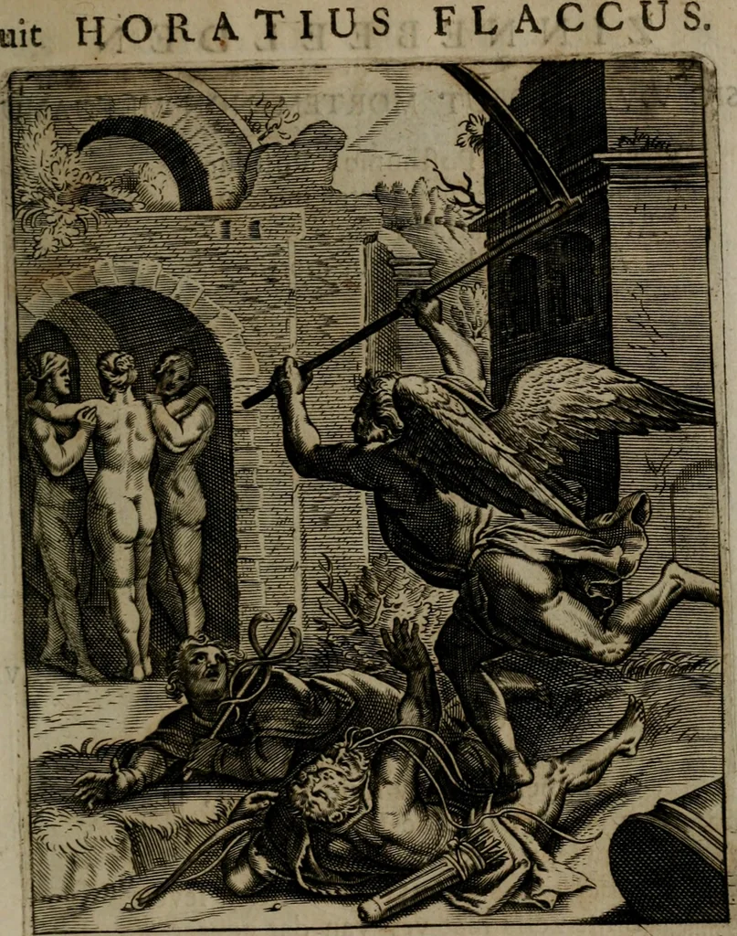 An illustration from Zinnebeelden, 1683, leaf 196