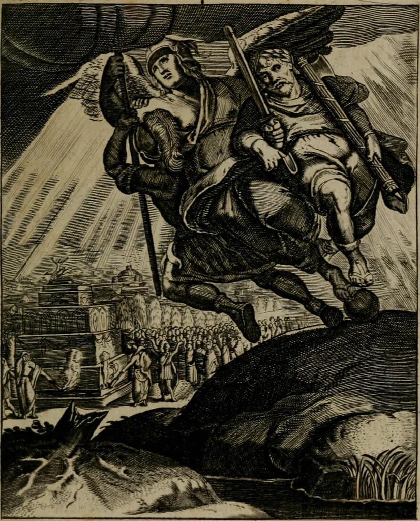 An illustration from Zinnebeelden, 1683, leaf 20