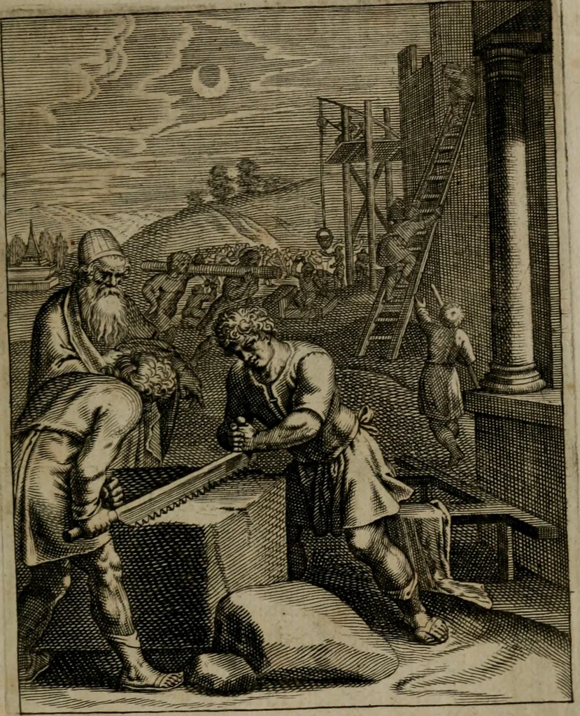 An illustration from Zinnebeelden, 1683, leaf 200