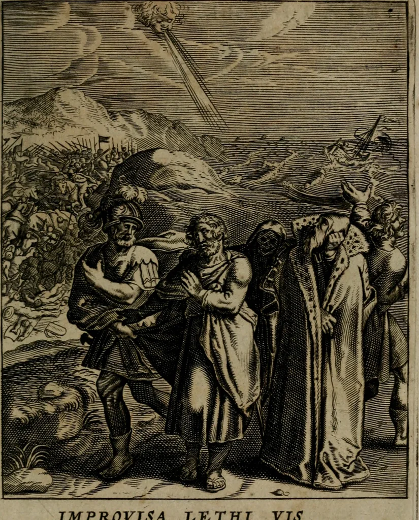 An illustration from Zinnebeelden, 1683, leaf 206