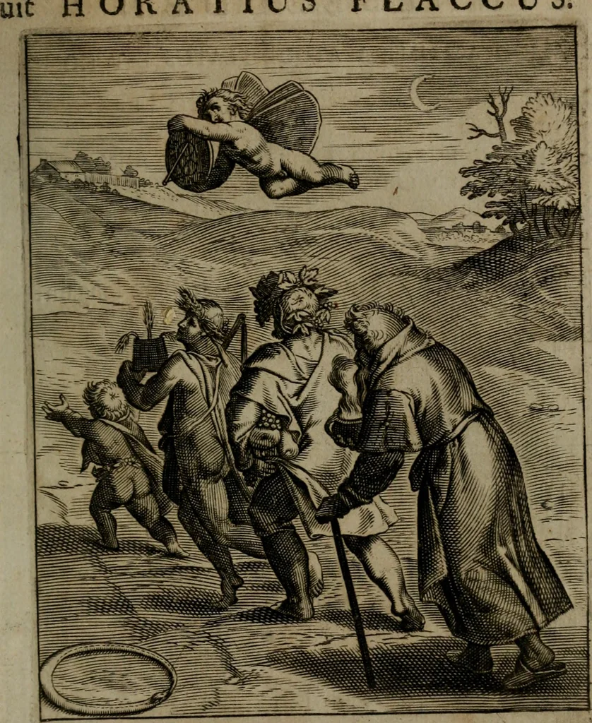 An illustration from Zinnebeelden, 1683, leaf 212