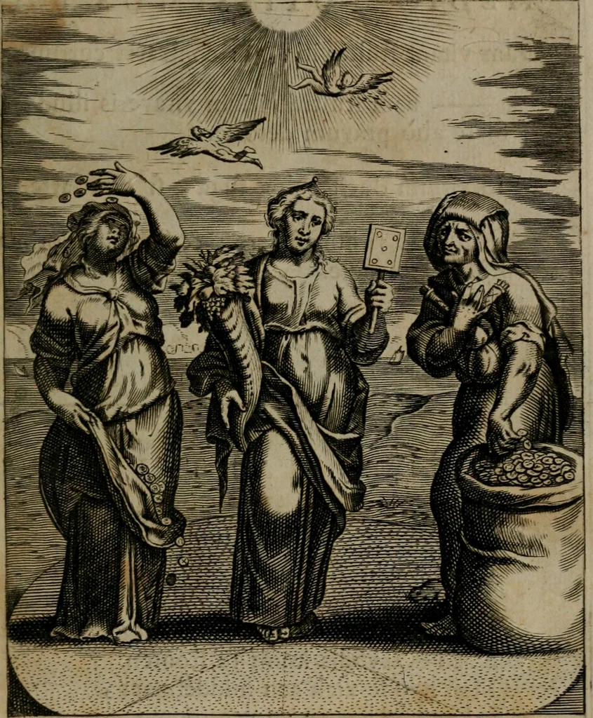 An illustration from Zinnebeelden, 1683, leaf 24