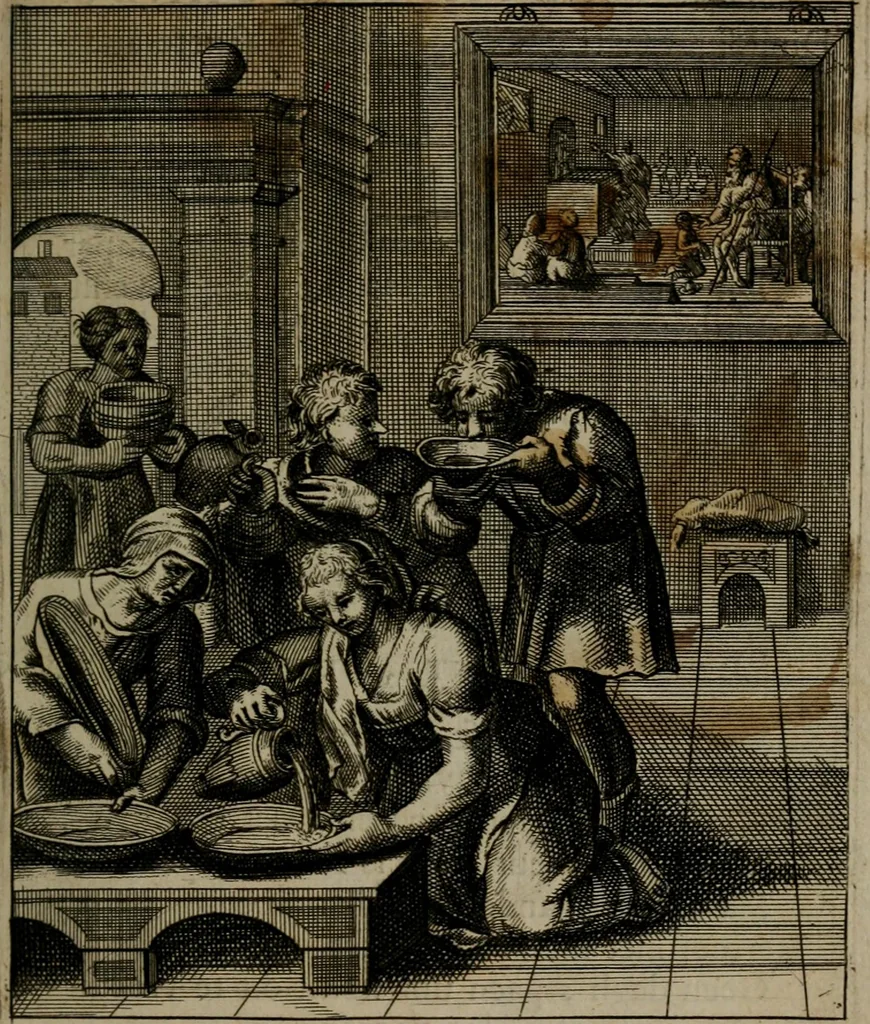 An illustration from Zinnebeelden, 1683, leaf 38