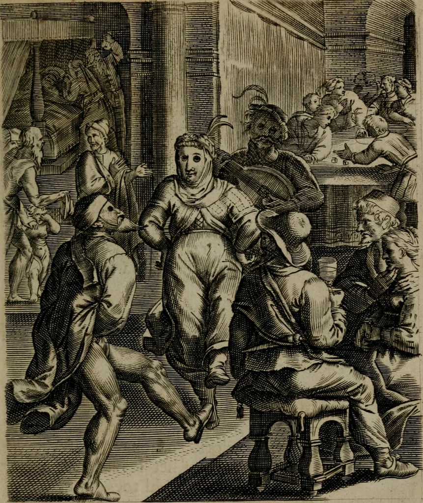 An illustration from Zinnebeelden, 1683, leaf 44