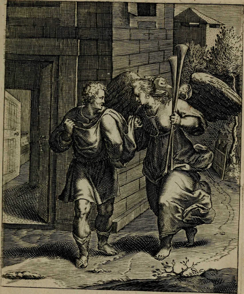 An illustration from Zinnebeelden, 1683, leaf 66