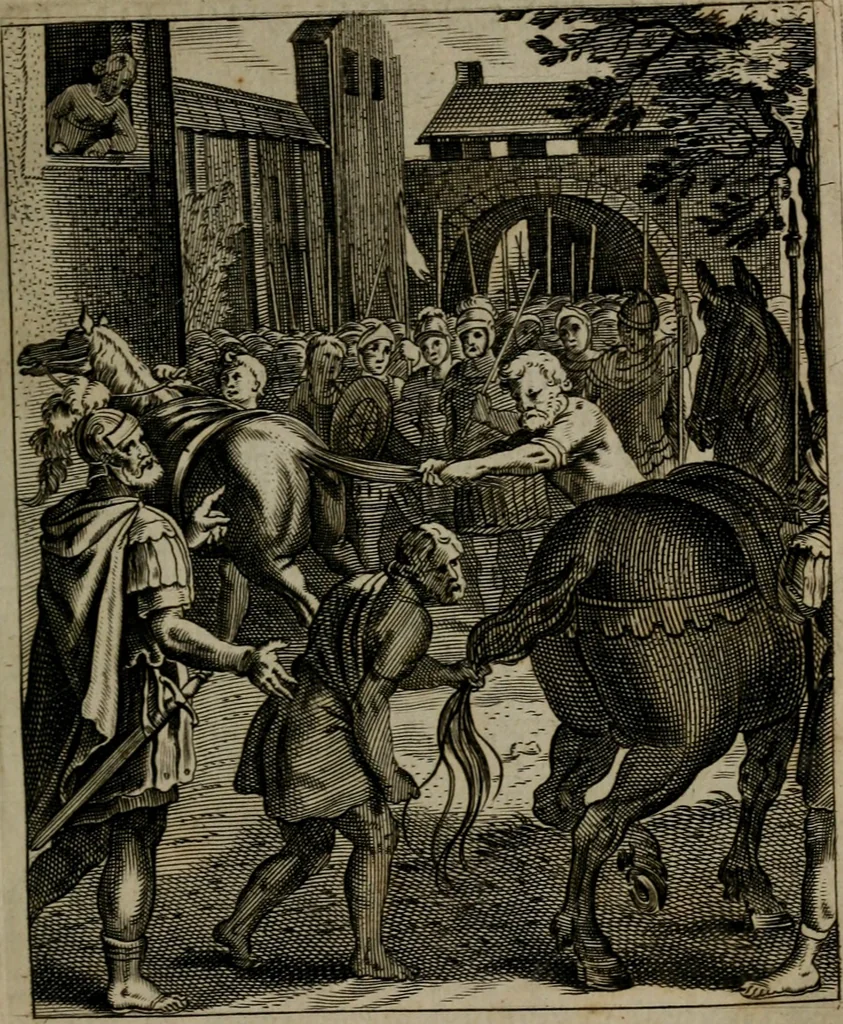An illustration from Zinnebeelden, 1683, leaf 74