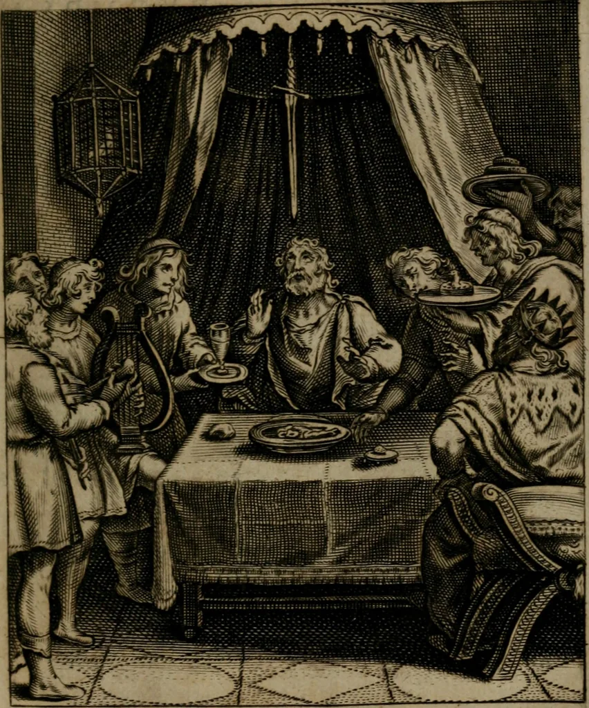 An illustration from Zinnebeelden, 1683, leaf 80