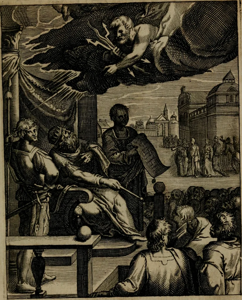 An illustration from Zinnebeelden, 1683, leaf 84