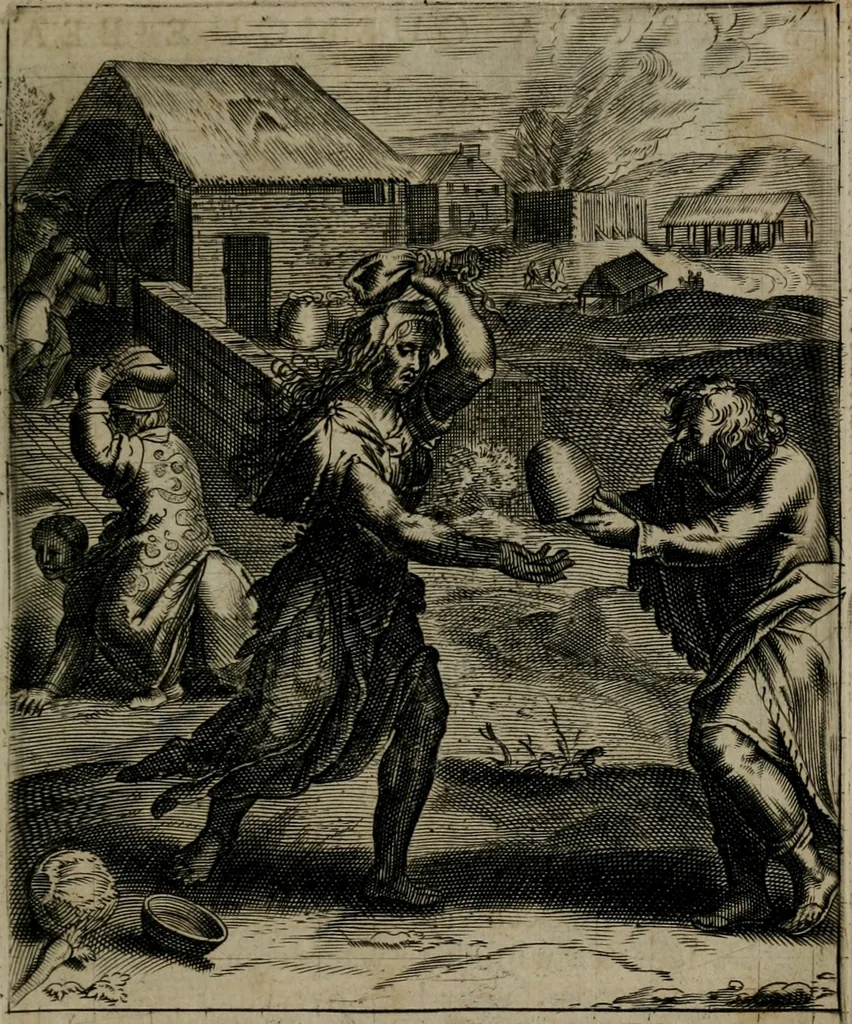 An illustration from Zinnebeelden, 1683, leaf 90