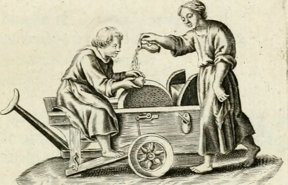 An illustration from Zinne-beelden der liefde, met puntdigten, 1732, leaf 116