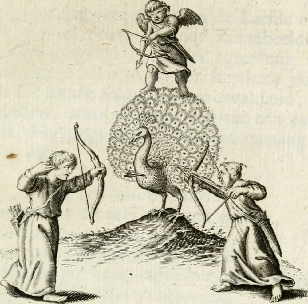 An illustration from Zinne-beelden der liefde, met puntdigten, 1732, leaf 126