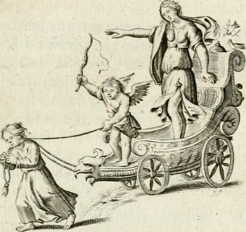 An illustration from Zinne-beelden der liefde, met puntdigten, 1732, leaf 136