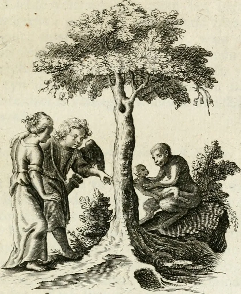 An illustration from Zinne-beelden der liefde, met puntdigten, 1732, leaf 172