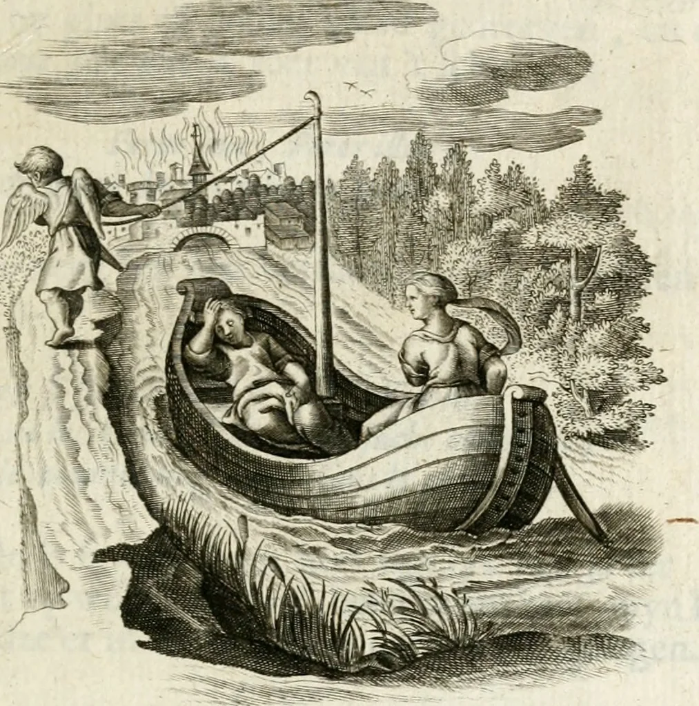 An illustration from Zinne-beelden der liefde, met puntdigten, 1732, leaf 176