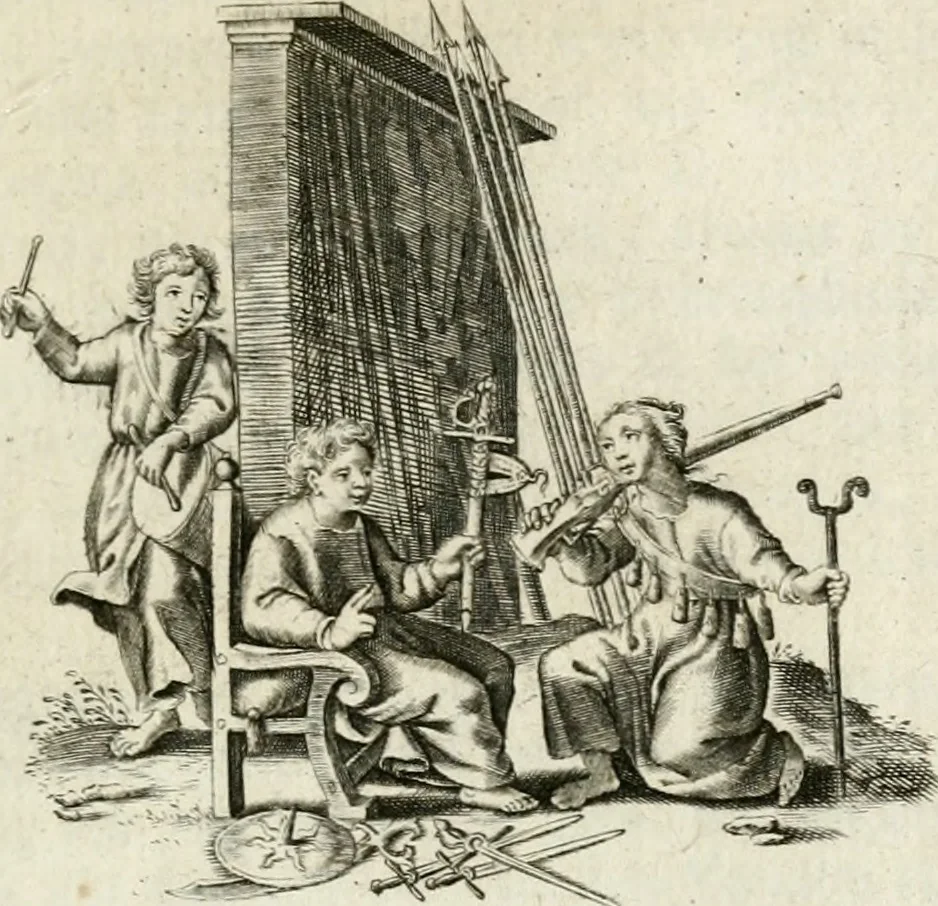 An illustration from Zinne-beelden der liefde, met puntdigten, 1732, leaf 234