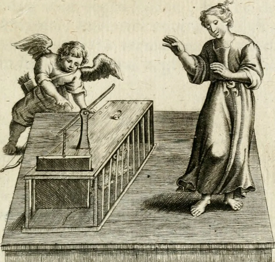 An illustration from Zinne-beelden der liefde, met puntdigten, 1732, leaf 238