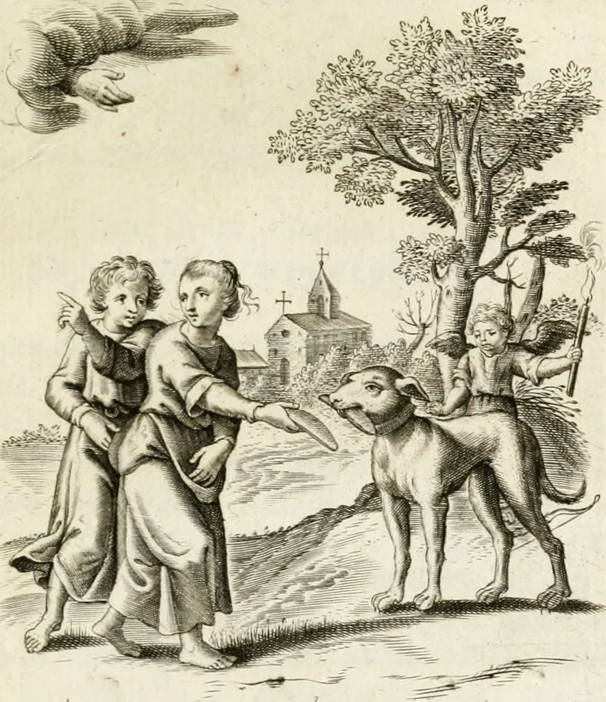 An illustration from Zinne-beelden der liefde, met puntdigten, 1732, leaf 284