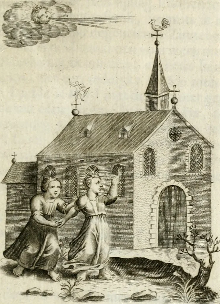 An illustration from Zinne-beelden der liefde, met puntdigten, 1732, leaf 328
